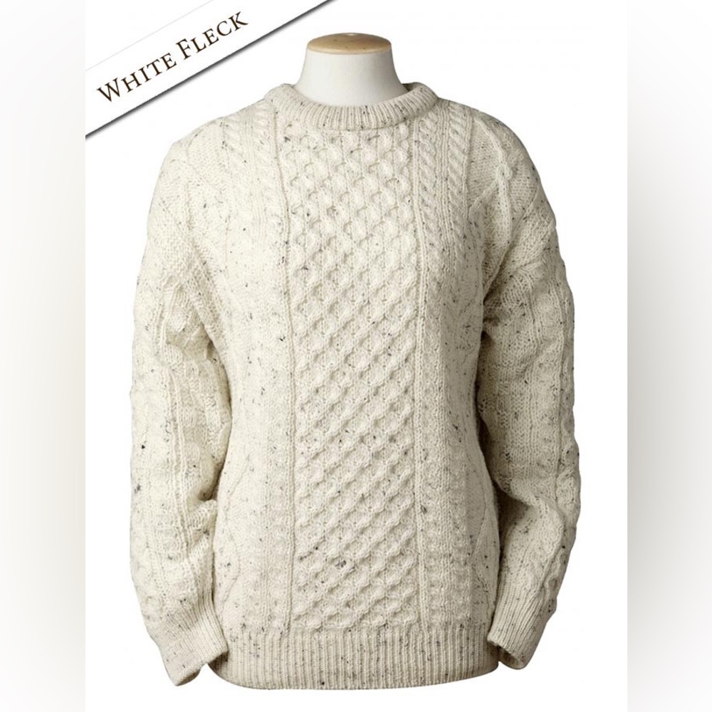 Aran Irish Cable Knit Sweater